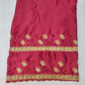 Tela de Satén Gorgura Somalí 2026, Sencillamente Impresionante, con Pedrería de Cristal y Diseño Floral, para Festivales Especiales - Product Image 1