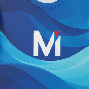 Sublimated <b>Compression</b> <b>Shirt</b> Long Sleeve UV 50+ Protection Water Sports Surf Rashguard Quick Dry Lightweight Jersey - Product Image 5