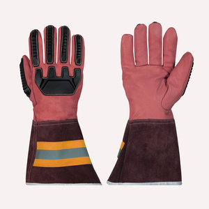 Premium Quality Goat & Cow Split Leather TIG Welding Gloves Heat Spark Resistant Excellent Construction for Hand <b>Arm</b> Protection - Product Image 3