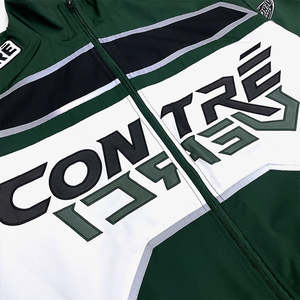 Conjunto Deportivo Personalizado de Invierno para Hombre y Mujer, Chaqueta y Pantalones Deportivos Retro con Logotipo Bordado para Fitness y Running - Product Image 3