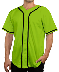 Camiseta de Béisbol Personalizada de la Mejor Calidad, Sublimación, Bordado de Logotipo, Camisetas de Béisbol Profesionales Sublimadas - Product Image 1