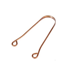 Raspador de Lengua de Cobre, Herramienta de Cuidado Bucal de Metal Pulido, Estilo Antiguo, Limpiador de Lengua Reutilizable para Aliviar el Mal Aliento - Product Image 2