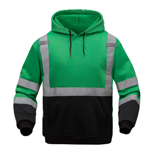 Chaleco Impermeable con Capucha para Trabajadores al Aire Libre, Alta Visibilidad, Reflectante, Ligero, para Verano - Product Image 1