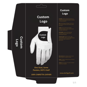 Guantes de Golf de Piel de Cabretta de Primera Calidad para Mano Derecha, Antideslizantes, para Deportes al Aire Libre, con Logotipo Personalizado y Embalaje - Product Image 3
