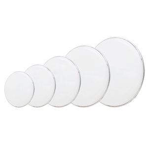 White Drum Heads for 22\" 16\" 14\" 13\" 12\" Drums Accessory for <b>Musical</b> <b>Instruments</b> Percussion <b>Instruments</b> Use in Music - Product Image 2