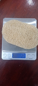 Éponge de bain en loofah séché, forme ovale, exfoliante, gommage corporel, maille de douche naturelle à base de plantes pour adultes - Product Image 6