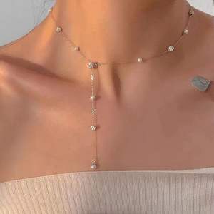 Collier en perles d'eau douce Sparkling Planet Starry Sky, argent S925, design de niche de luxe, effet lumineux sensationnel pour l'été 2022 - Product Image 3