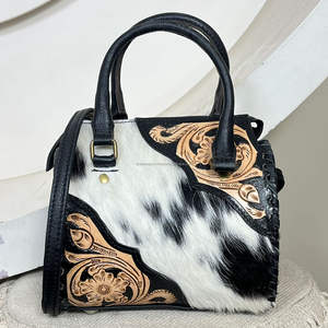 กระเป๋าเดินทางหนังวัวแท้สไตล์ตะวันตก งานแฮนด์เมด ดีไซน์หรูหราทันสมัย สำหรับผู้หญิง รุ่น OEM ODM - Product Image 4