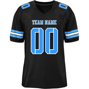 Fabricante de Camisetas de Fútbol Americano Duraderas, Malla de Poliéster con Impresión, Absorbe el Sudor, Proveedor al por Mayor de Ropa Deportiva - Product Image 5