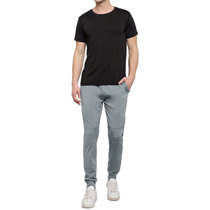 Men <b>Open</b> <b>Hem</b> Sweatpants Cotton <b>Jogger</b> Trousers Loose Straight Fit Drawstring Pants Casual Fleece Lounge Bottoms Wholesale - Product Image 3