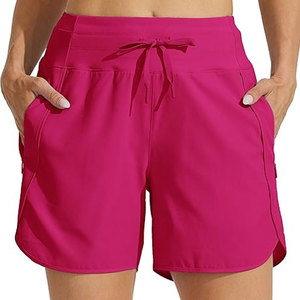 Shorts Deportivos para Mujer, Transpirables, para Gimnasio, Running, Yoga, Entrenamiento, Cintura Media, Secado Rápido - Product Image 1