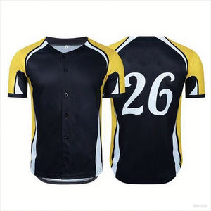 Conjunto de Pantalones Cortos y Camiseta de Béisbol Personalizados, Antibacterianos, de Secado Rápido, Transpirables, de Malla, Fabricante Mayorista OEM con Números de Equipo Personalizados - Product Image 1