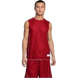 Men's Reversible <b>Mesh</b> Tank <b>Top</b> Basketball Jersey Sleeveless Athletic Sports Shirt Quick Dry Teamwear Training Apparel OEM ODM - Product Image 6
