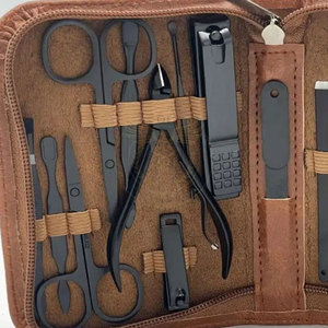 Stainless Steel Professional Manicure Pedicure <b>Kit</b> <b>Nail</b> Grooming Tool Set for Salon and Daily Care Use - Product Image 5