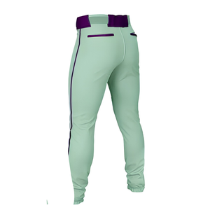 Custom Printed Baseball Pants Youth Mens Womens <b>Knickers</b> Pinstripe Piping Sublimated Polyester Double Knit OEM Supplier 3XL - Product Image 4
