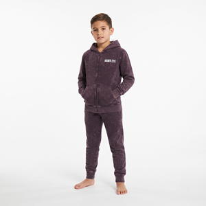 Conjunto Deportivo Infantil al por Mayor, 100% Algodón, Lavado Ácido, Sudadera con Cremallera Completa y Pantalones Jogger, Ropa Casual Personalizada - Product Image 5