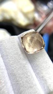 Piedra de Morganita Natural Certificada con Corte Cojín, Excelente Color y Calidad de Brillo, Beryl Natural de 15.16 Quilates, Limpia con Lupa - Product Image 5