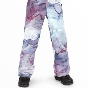 Pantalon de ski imperméable respirant anti-UV Polartec-Tex isolé pour homme et femme, coupe-vent, fermeture élastique, camouflage - Product Image 6