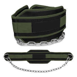 Cinturón de cuero resistente para levantamiento de pesas, cinturón de soporte para entrenamiento de fuerza en gimnasio y dominadas - Product Image 4