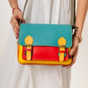 Offre Spéciale sac à main décontracté en cuir de vachette pour femmes, nouveau design vintage avec sangle portable unique pour les achats d'hiver - Product Image 1