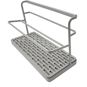 Modern 2 Tier Gold Metal Mug Rack Holder With Drip Tray Stylish Countertop <b>Tea</b> Cup Storage Organizer Display <b>Stand</b> For Kitchen - Product Image 4