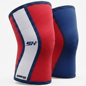 Genouillères de compression de qualité supérieure avec logo personnalisé, antidérapantes, pour le soutien du genou, la protection pendant l'entraînement en salle de sport et les activités physiques. - Product Image 1