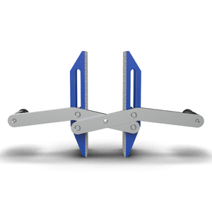 Ausavina Double Handed Carry <b>Clamps</b> Slabs Easily and Convenient Stone Equipment (ADHGC100) for Lifting and Moving Stone 136 (mm) - Product Image 2