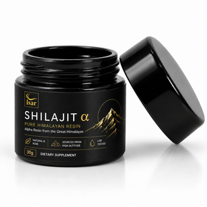 Résine de Shilajit 100% pure et naturelle de l'Himalaya, 30g, formule avancée, riche en acide fulvique, authentique résine de Shilajit de l'Himalaya - Product Image 1