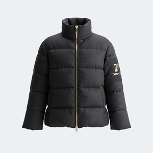 Direct Factory Supplier High Quality Unisex Waterproof Puffer Jacket Outer Wear Winter <b>Coat</b> Custom Logo Regular Fit Solid Color - Product Image 1