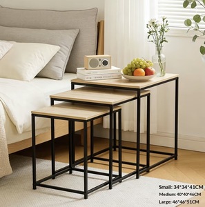 Mesa de Centro Plegable de Metal Moderna y Portátil Unicorn Handicrafts, Muebles de Diseño para el Hogar, Sala de Estar - Product Image 6