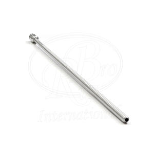 Cathéter de reproduction artificielle canine en acier inoxydable réutilisable Luer Lock pour œil avant, 10 pouces, certifié ISO/CE, usage vétérinaire - Product Image 2