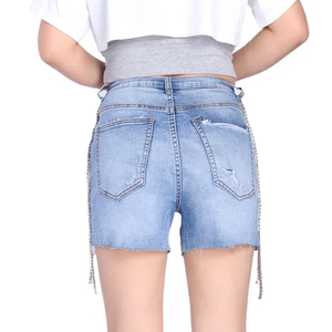 Pantalones vaqueros de mezclilla desgastados vintage de la mejor calidad para hombre y mujer - Product Image 2