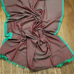 Robe Sari en Coton Tissé Confortable et Écologique à Séchage Rapide, Poids Moyen, Unie, pour Filles, Plusieurs Couleurs – Idéale pour l'Été - Product Image 3