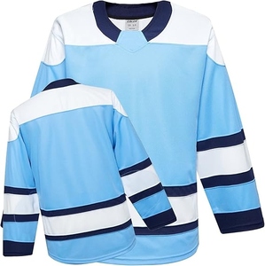 Custom Sublimated Blank Ice Hockey Jersey Breathable Mesh Ice Hockey Shirt High Quality Practice Team Uniform - Product Image 3