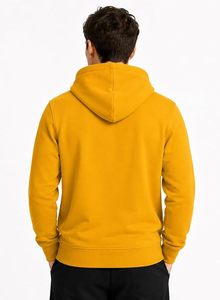 Sweat à capuche zippé en polaire pour homme, style urbain, avec impression numérique et perles, collection streetwear - Product Image 3