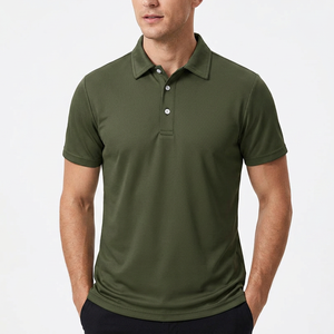Men's Cotton Polo <b>Shirt</b> Short Sleeve Casual <b>Collared</b> <b>T</b> <b>Shirt</b> Custom Apparel Classic Pique Golf Tennis Uniform Business Wear Tops - Product Image 1