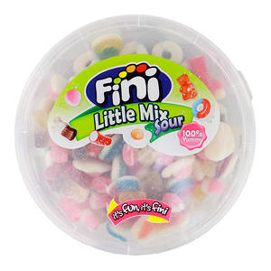 Venta al por mayor de dulces FINI: Malvaviscos FINI de 100g, Gelatina Fini Little Mix de 75g, Springs, HALAL CINEMA MIX (FINI) 12X75G - Product Image 1