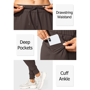 Pantalones Deportivos de Forro Polar para Mujer, Calidad Premium 2026, Secado Rápido, Transpirables, con Cordón Ajustable, Estilo Cargo, Cintura Elástica - Product Image 6