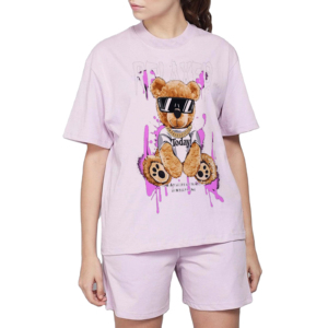 Ropa de verano informal para mujer, conjunto de camiseta y pantalones cortos, conjunto de verano de secado rápido para damas, más vendido. - Product Image 5