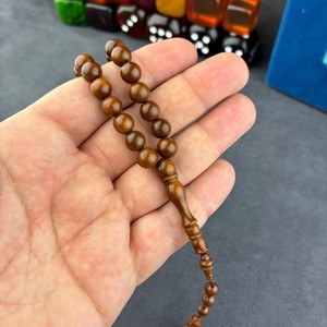 กล่องใส่ลูกประคำไม้วอลนัทพร้อมอุปกรณ์โครเมียม - ขายส่งงานฝีมือทำมือ - Product Image 6