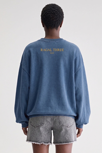 Sudaderas holgadas para mujer / Sudaderas de cuello redondo holgadas estilo streetwear para mujer - Sudaderas con hombros caídos para mujer - Product Image 3
