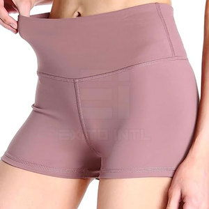 Trending Breathable Fitness Wear Lifting Yoga Shorts for Women Seamless High Waist Customized Quick Dry Eco-Friendly - Product Image 4