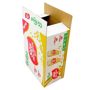 Boîtes en carton ondulé pliables rectangulaires OEM 35*25*13, imprimées flexographiques UV, matériaux recyclés, agriculture - Product Image 2