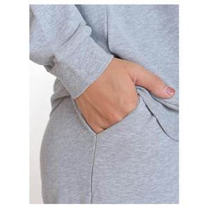 Conjunto Deportivo para Mujer, Pantalones Anchos y Sudadera, Traje Deportivo Informal de 2 Piezas, Cómodo - Product Image 3