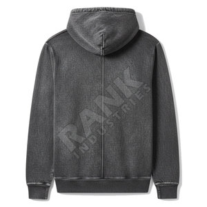 Sudaderas con Capucha para Hombre, Mezcla de Algodón, Lavado Ácido, con Logotipo Personalizado de Alta Calidad a Precio Económico - Product Image 2