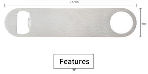 Abridor de Botellas de Acero Inoxidable para Bar y Restaurante, Diseño Simple - Product Image 4