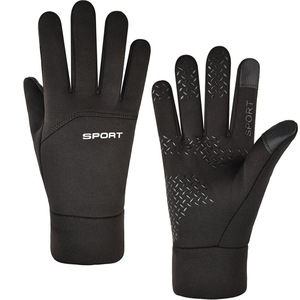 Gants de snowboard d'hiver à doigts entiers – Gants de ski thermiques imperméables, gants de sport de neige isolés coupe-vent pour hommes et femmes - Product Image 4