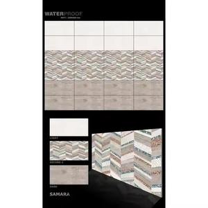 กระเบื้องบุผนังเซรามิกเนื้อแมท ขนาด 12x24 30x60 ซม. 300x600 มม. สำหรับตกแต่งภายในบ้าน กระเบื้องพอร์ซเลนดีไซน์เนอร์ - Product Image 3