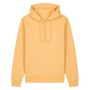 Sweat-shirt à capuche unisexe oversize à col rond, couleur unie, en molleton mélange polyester/coton, pull décontracté avec design coupé - Product Image 4