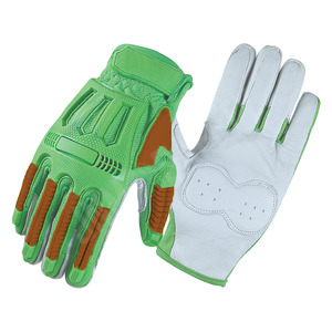 ถุงมือช่างหนังวัวแท้ลายเม็ดหนัง พร้อมซับใน Nomex ป้องกันงานอุตสาหกรรม ป้องกันการบาด ทนความร้อน ทนแรงกระแทก - Product Image 5